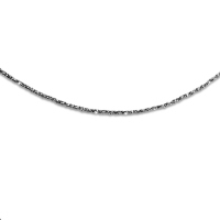 DUR Schmuck Kette Sternenstaub, rhodiniert aus 925er Sterling-Silber (K2248)