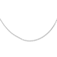 DUR Schmuck Ankerkette Sliding Chain,Silber 925/- (K2292) Länge variabel bis max 66cm