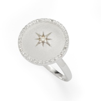 UVP 98,90€ - DUR Schmuck Ring "Stern des Nordens" mit Zirkonia, Silber 925/- (R4989)