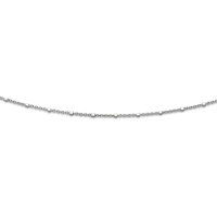 DUR Schmuck Kette FANTASIE Silber 925/- rhodiniert (K2473)