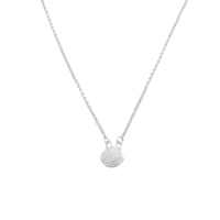 UVP 59,90€ DUR Schmuck Kette MUSCHEL, 925er/- Silber, 42+3 cm (K2405)