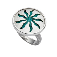 UVP 107€ - DUR Schmuck Ring SONNE Silber 925/- (R4861) Größe variabel