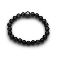 UVP 89,00€ DUR Armband TIGERAUGE Lavasandbead Silber 925/- Länge flexibel (A1602)