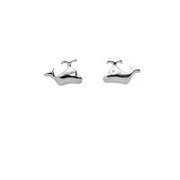 DUR Schmuck Ohrstecker WAL Silber 925/- (S1493)