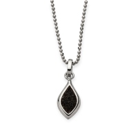 DUR Anhänger LUNEA, Lavasand, Silber 925/- rhodiniert (P4951)