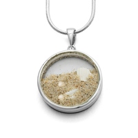 DUR Schmuck Anhänger SANDSTURM Silber 925/- rhodiniert (P2936)